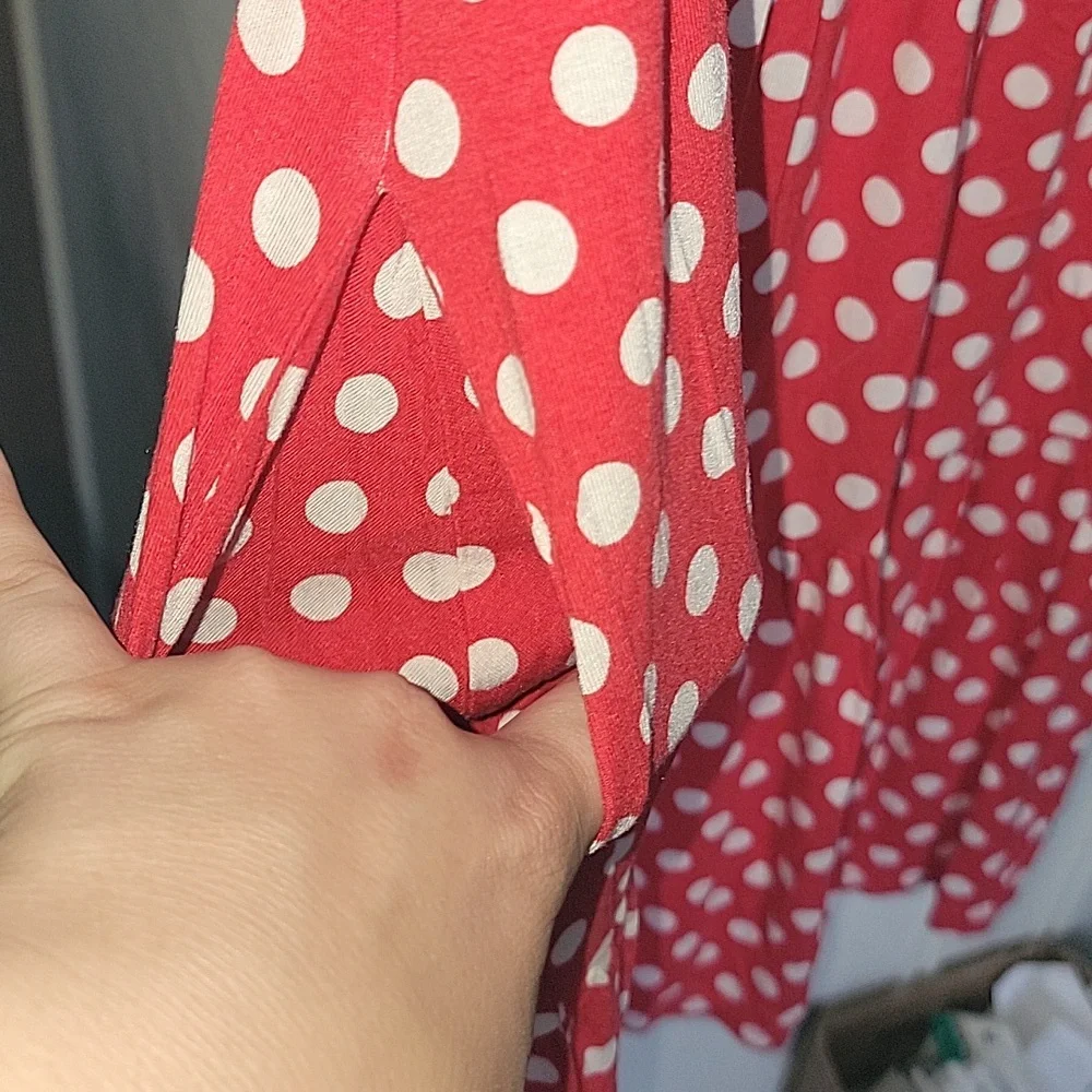 Polka Dot Mini Dress - Picture 11 of 17